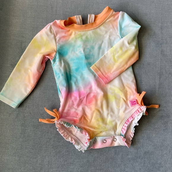 Ruffle Butts Other - Ruffle Butts Tie-Dye Swimsuit